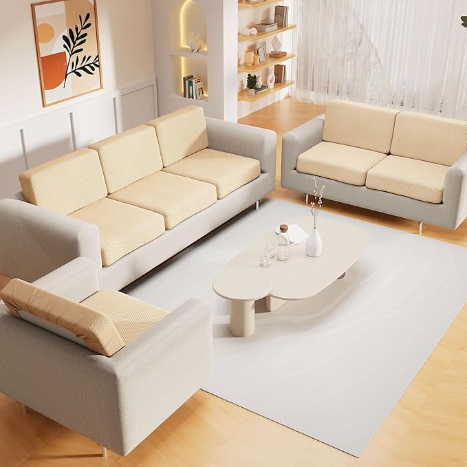 hyha Waterproof Couch Cushion Covers - Image 2