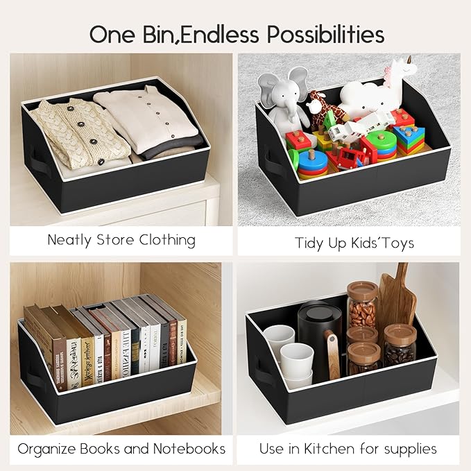 Homsorout Large Closet Organizers and Storage Bins