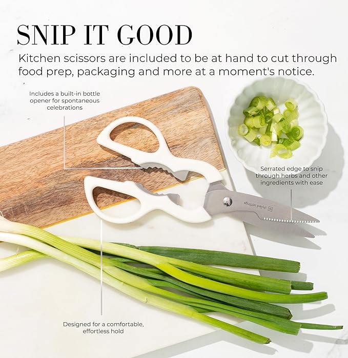 Styled Settings White Knife Set - Image 6