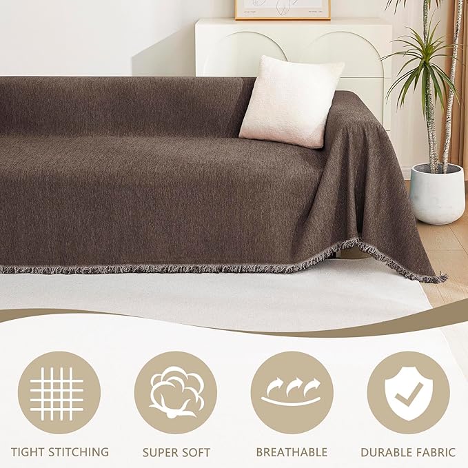 MYSKY HOME Couch Cover for Dogs, Pet Couch Covers L Shape Sectional Couch Cover - Image 2