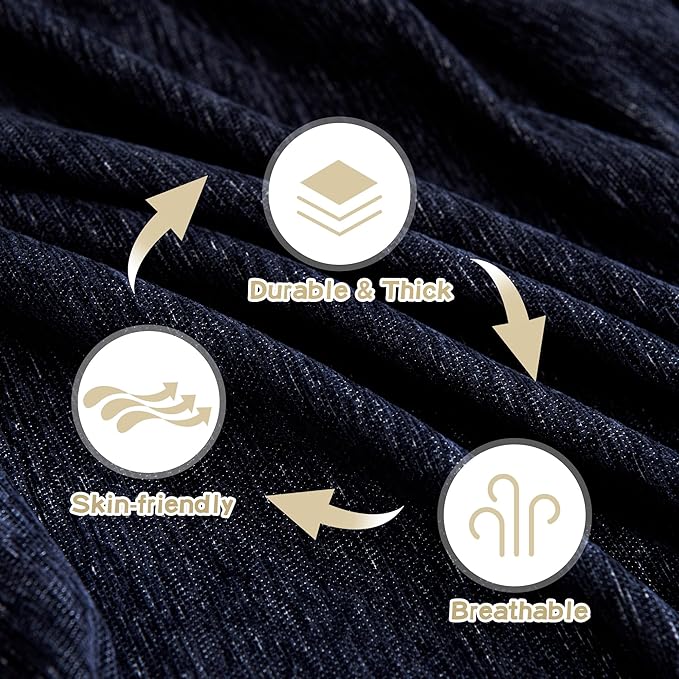 MYSKY HOME Couch Cover for Dogs Washable Couch Covers for 3 Cushion Couch Sofa - Image 8