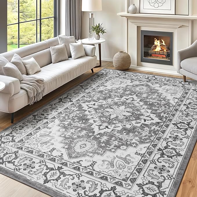 Lofus 9x12 Area Rugs for Living Room, Washable Area Rug, Rugs for Bedroom - Image 2