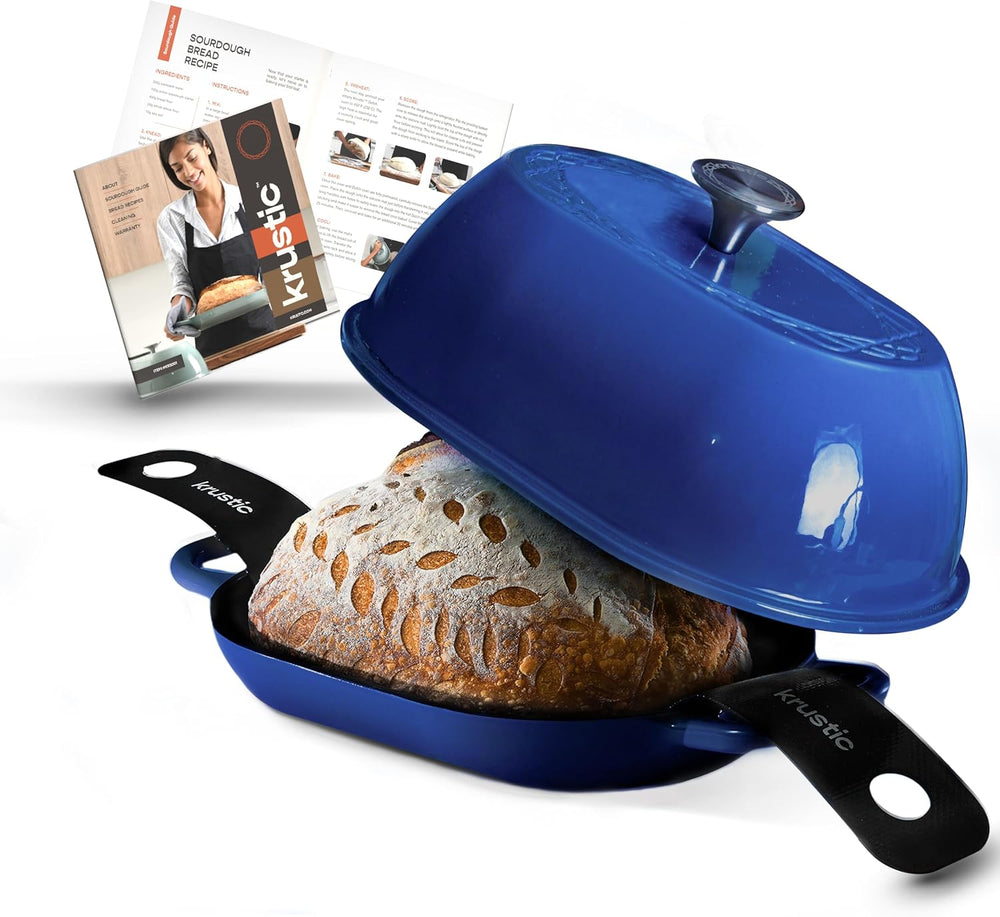 Krustic Enameled Cast Iron Dutch Oven