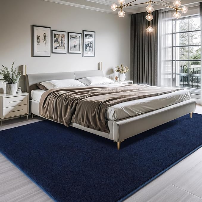 AROGAN Modern Shag Area Rug for Living Room, 5x7 Feet Washable Rugs for Bedroom - Image 2
