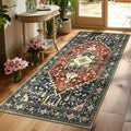 Yamaziot Washable Runner Rug, 3x6 Non-Slip Boho Vintage Hallway Rug by Yamaziot