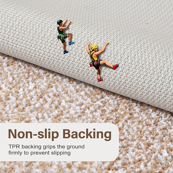 48x32 Large Bathroom Rugs Washable Non Slip, Soft Absorbent Quick Dry Mats - Image 5