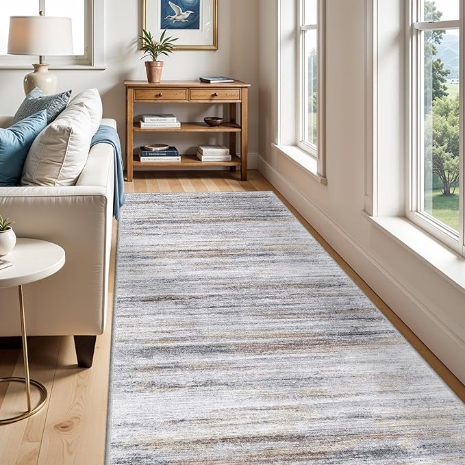 4x12 Runner Rug for Wide Hallway: Long Washable Runners for Entryway Living - Image 7