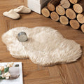 MIULEE Fluffy Rug Soft Shaggy Faux Fur Area Rug Luxury Plush Cloud Shape Carpet by MIULEE