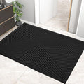 HIYARD Sturdy Front Door Mat, Absorbent Muddy Dirt Resist Welcome Door Mats by HIYARD