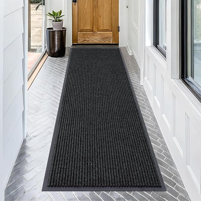 OLANLY Front Door Mat Indoor Outdoor Entrance, Waterproof Heavy Duty Doormat by OLANLY
