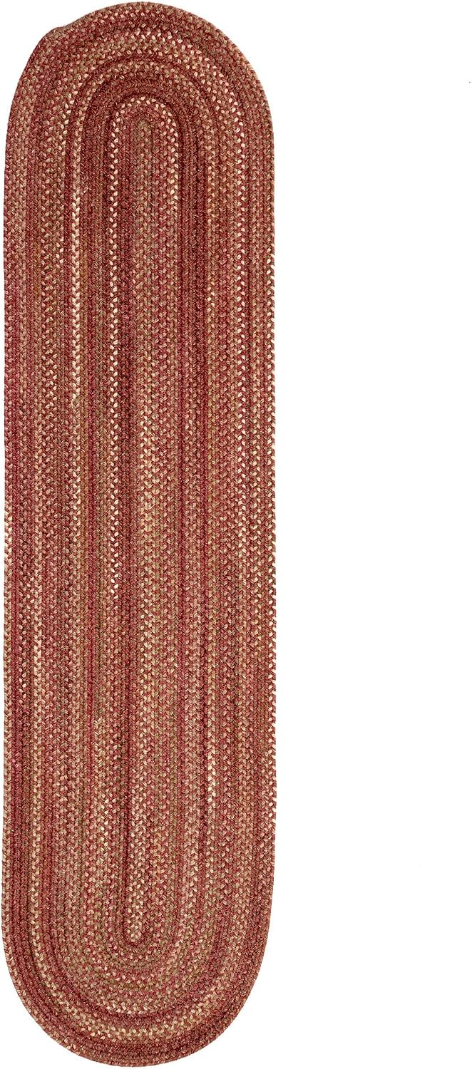 Capel Rugs American Heritage, 2x8 Foot, Spice - for Living Room, Bedroom, Dining Room