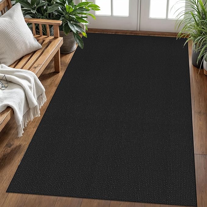 KOZYFLY Washable Area Rug 4x6 ft Non Slip Rubber Backed Living Room Rugs - Image 2