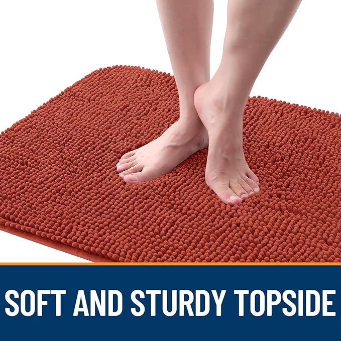 OLANLY Dog Door Mat for Muddy Paws 47x17, Absorbs Moisture and Dirt, Absorbent - Image 4