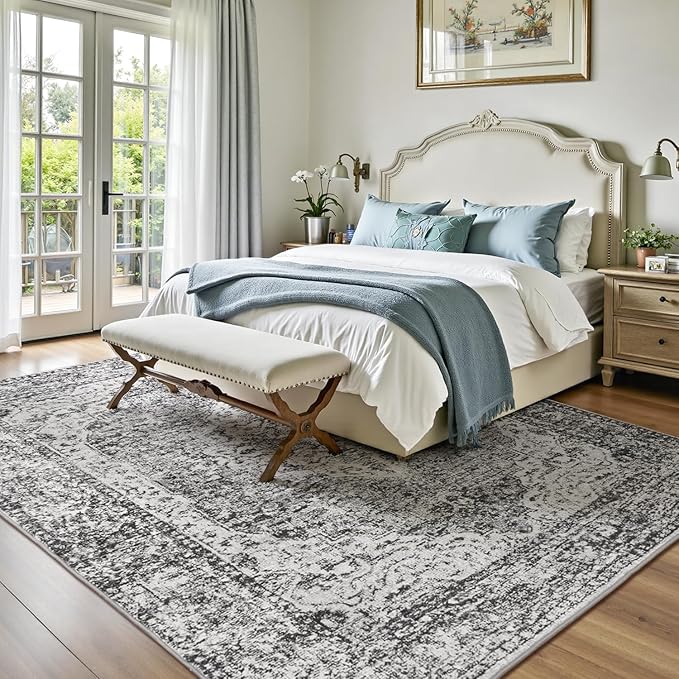 Lofus 5x7 Area Rugs for Living Room, Washable Area Rug, Rugs for Bedroom - Image 4