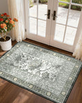 GarveeHome Provence Fog 2x3 Door Mat Indoor Rugs by GarveeHome