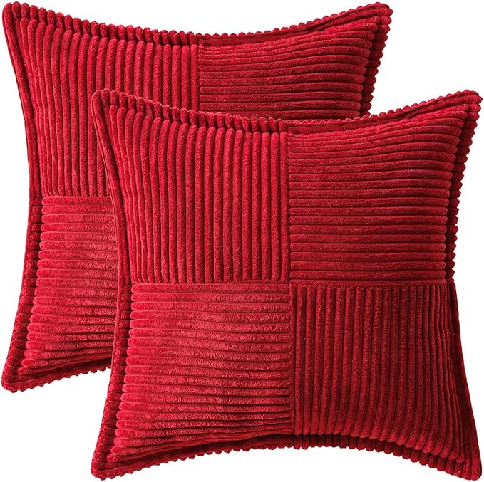 MIULEE Decorative Euro Sham Throw Pillow Covers - Image 7