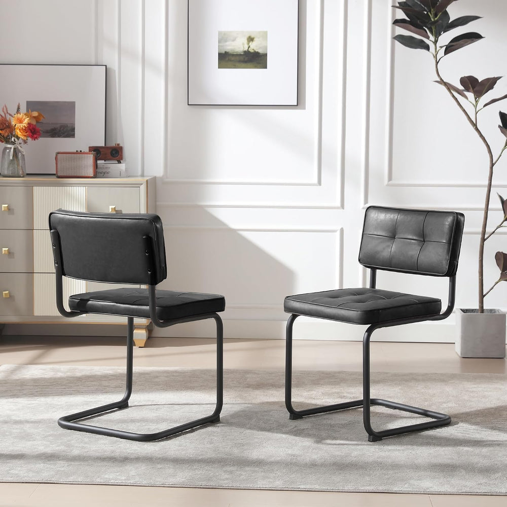 ONEVOG Mid-Century Modern Dining Chairs, Kitchen Dining Room Chairs Set of 2,...