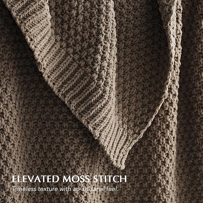 EVERGRACEHOME Chunky Chenille Knit Throw Blanket - Image 5