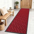 OLANLY Front Door Mat Indoor Outdoor Entrance, Waterproof All-Season, by OLANLY