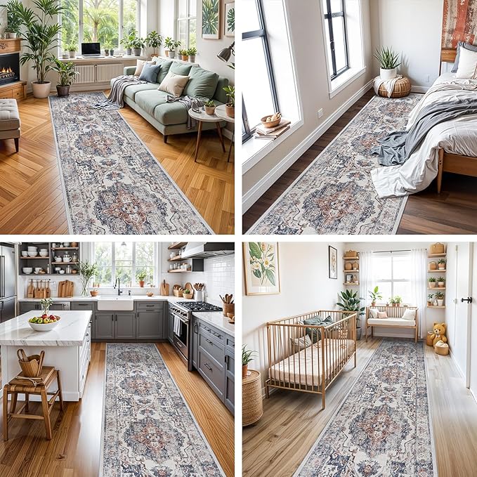 Hallway Washable Runner Rug - Image 3