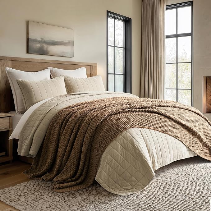 EVERGRACEHOME Chunky Chenille Knit Throw Blanket - Image 5