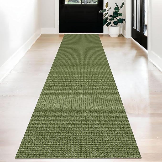 KOZYFLY Long Runners for Hallways 2x12 ft Washable Kitchen Runner Non Slip by KOZYFLY