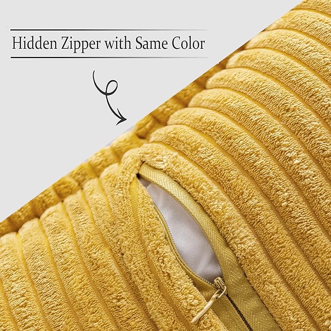 MIULEE Decorative Lumbar Throw Pillow Covers - Image 3