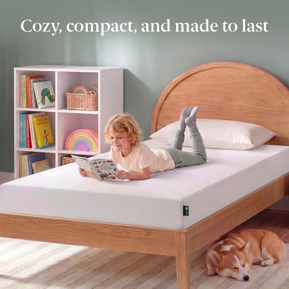 Zinus 6 Inch Twin Green Tea Memory Foam Mattress, Medium Firm Feel