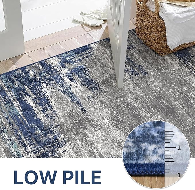 BEIMO Area Rugs 8x10 for Living Room Bedroom, Modern Abstract Machine Washable - Image 8