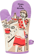 Blue Q Oops I'm Drunk Funny and Cute Oven Mitts, Home Kitchen Gifts, Cooking by BlueQ