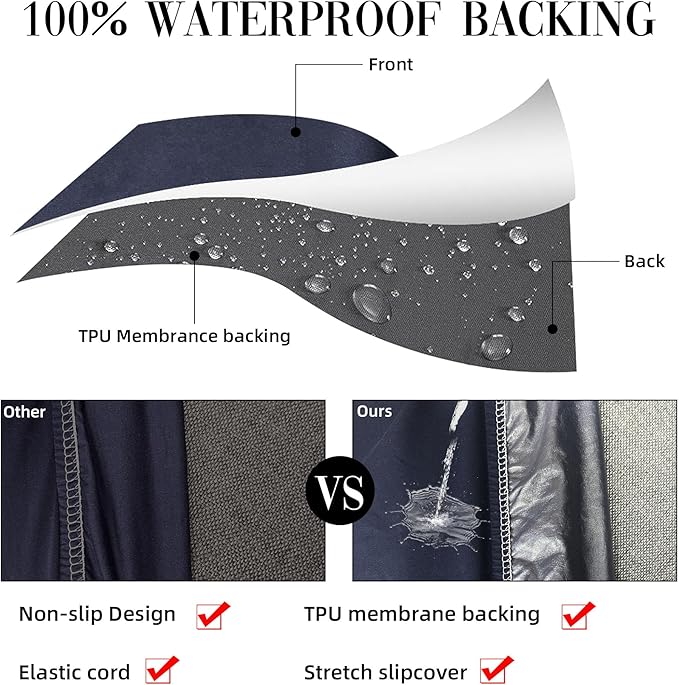Outdoor Cushion Covers Set, Replacement - Image 3