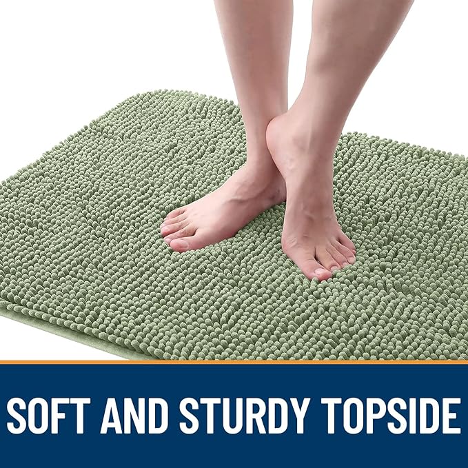 OLANLY Dog Door Mat for Muddy Paws 59x35, Absorbs Moisture and Dirt, Absorbent - Image 4