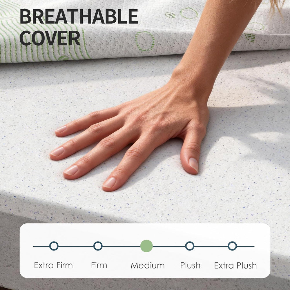 72×58” Queen Size Sofa Mattress Replacement, 4 Inch Sleeper Couch Mattress