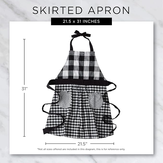 DII Women's Spring & Summer Apron Collection Adjustable, Two Large Pockets & - Image 6