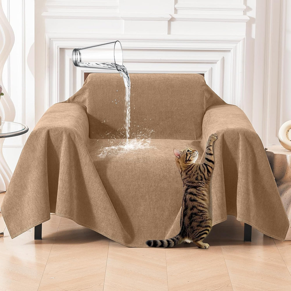 Deep Dream Cat-Scratch Resistant Armchair Couch Cover, Waterproof Sofa Cover ...
