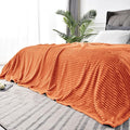 BEDELITE Fleece Blanket Queen Size, 3D Ribbed Jacquard Soft & Warm Decorative by BEDELITE