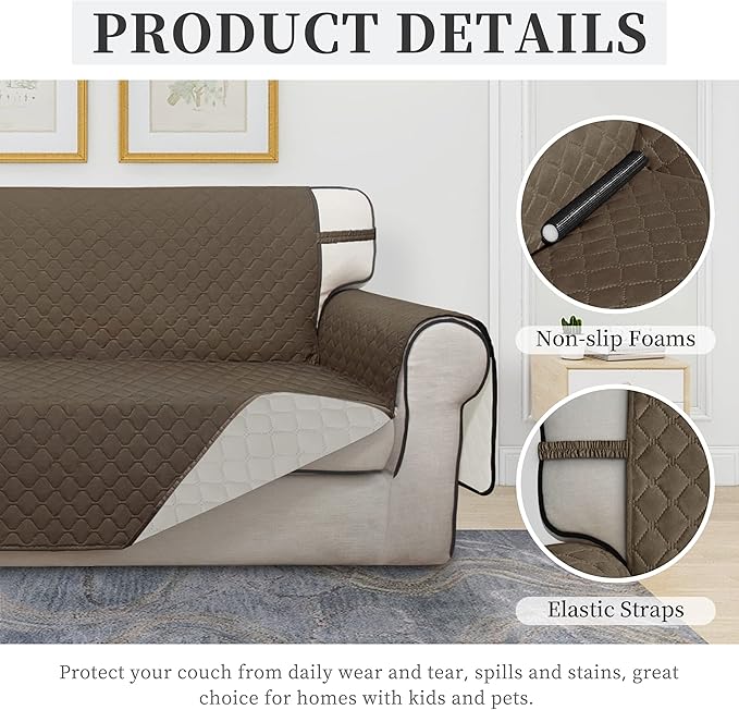 ISSUNTEX Double Protection 100% Waterproof Chair Sofa Cover - Image 5