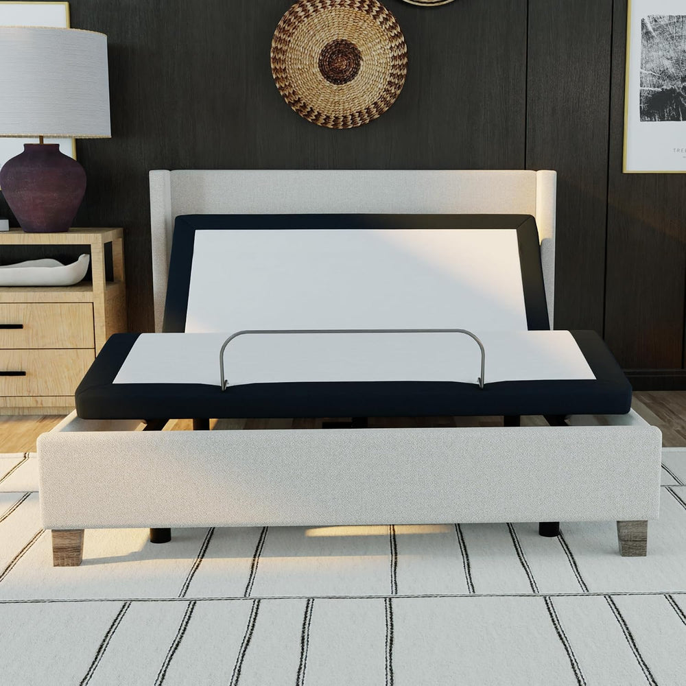 Blissful Nights King e3 Adjustable Bed Base Frame with Head and Foot Incline,...