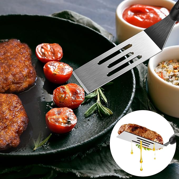 Small Spatula 2 Pieces, Mini Serving Spatula - Image 5