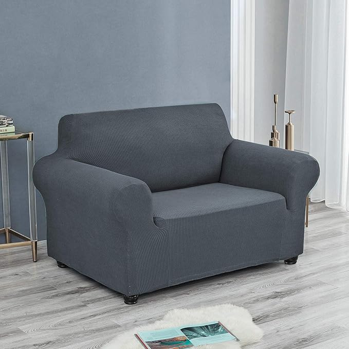 Joccun Stretch Chair Couch Cover, 1-Piece Sofa Slipcover Spandex Jacquard - Image 4