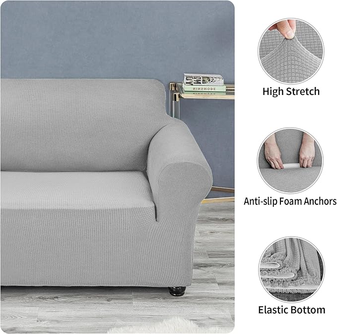 Joccun Stretch Chair Couch Cover, 1-Piece Sofa Slipcover Spandex Jacquard - Image 5