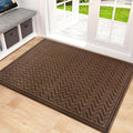 Mibao Front Door Mat, Dirt Trapper Welcome Mat by Mibao