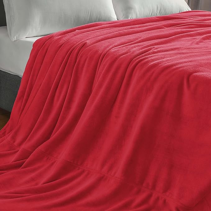 BEDELITE Big Fleece Blanket 120" x 120", Super Soft Fluffy Fuzzy Oversized King - Image 8