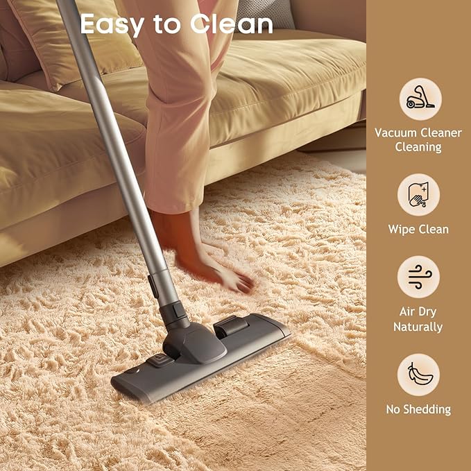 Ophanie Runner Rug for Hallway, 2x6 Upgrade Non-Slip Fluffy Soft Bedside Rugs - Image 6