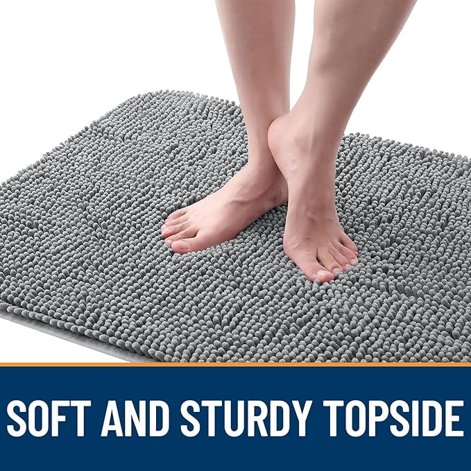 OLANLY Dog Door Mat for Muddy Paws 34x21, Absorbs Moisture and Dirt, Absorbent - Image 4