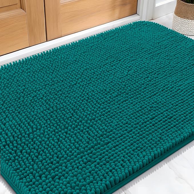OLANLY Dog Door Mat for Muddy Paws 34x21, Absorbs Moisture and Dirt, Absorbent by OLANLY