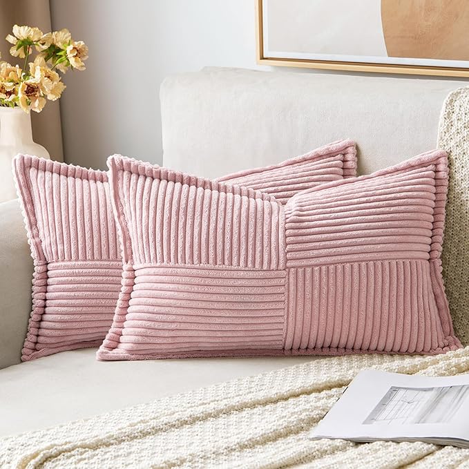 MIULEE Spring Decorative Lumbar Throw Pillow Covers by MIULEE
