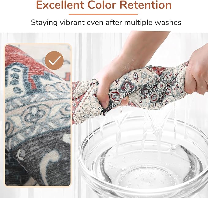 OPPODREAM Soft Area Rugs 5x7, 5x7 Washable Rug - Image 6