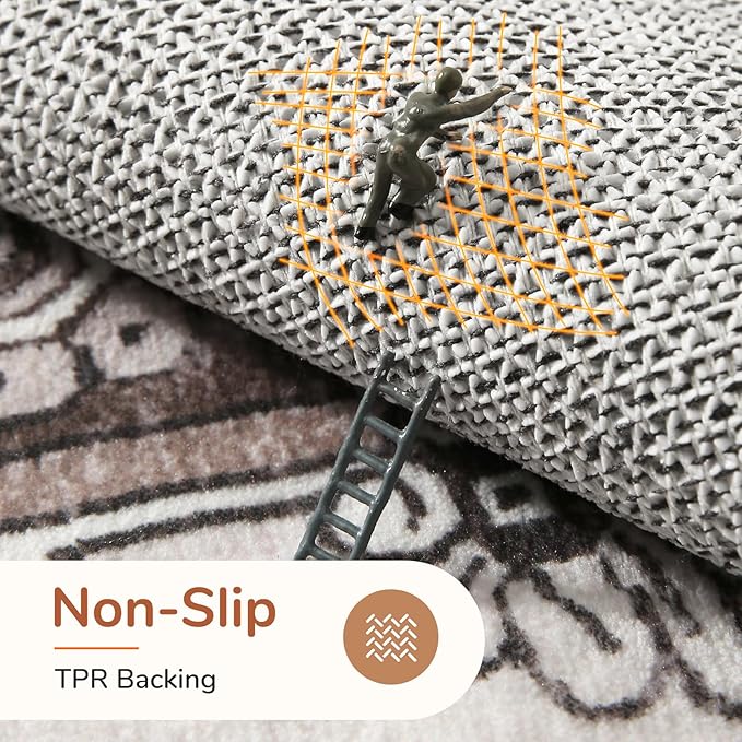 OPPODREAM Soft 6x9 Area Rugs, Washable Rug 6x9 - Image 3