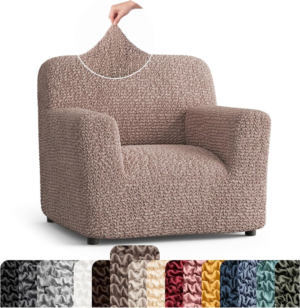 Premium Stretch Couch Covers for Sofa - Sofa Chair Cover Washable, Dogs &...